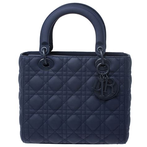 lady dior ultra matte blue|lady dior tote large black.